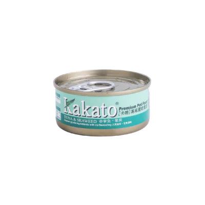 Kakato - Canned Tuna Fish And Seaweed For Dogs And Cats