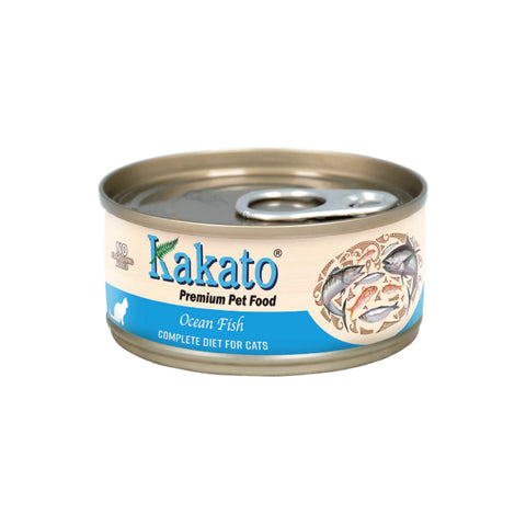 Kakato - Marine Fish Cat Staple Food Can