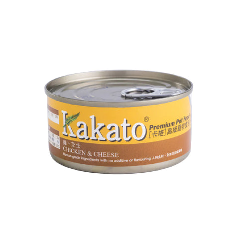 Kakato 卡格：雞肉芝士貓狗罐頭