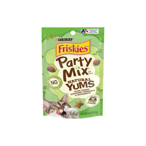 Friskies - PartyMix Natural Yums Catnip Treats
