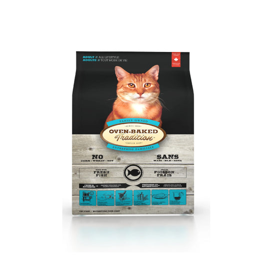 OVEN-BAKED 歐恩焙: 大西洋三文魚配方成貓糧